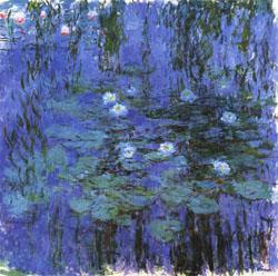 Claude Monet Blue Water Lilies